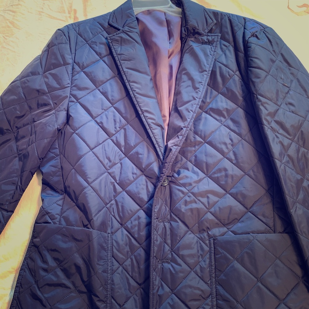 Alan Flusser quilted blazer